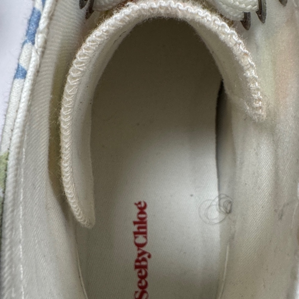 See By Chloe Multicolor High-Top Sneakers View 6